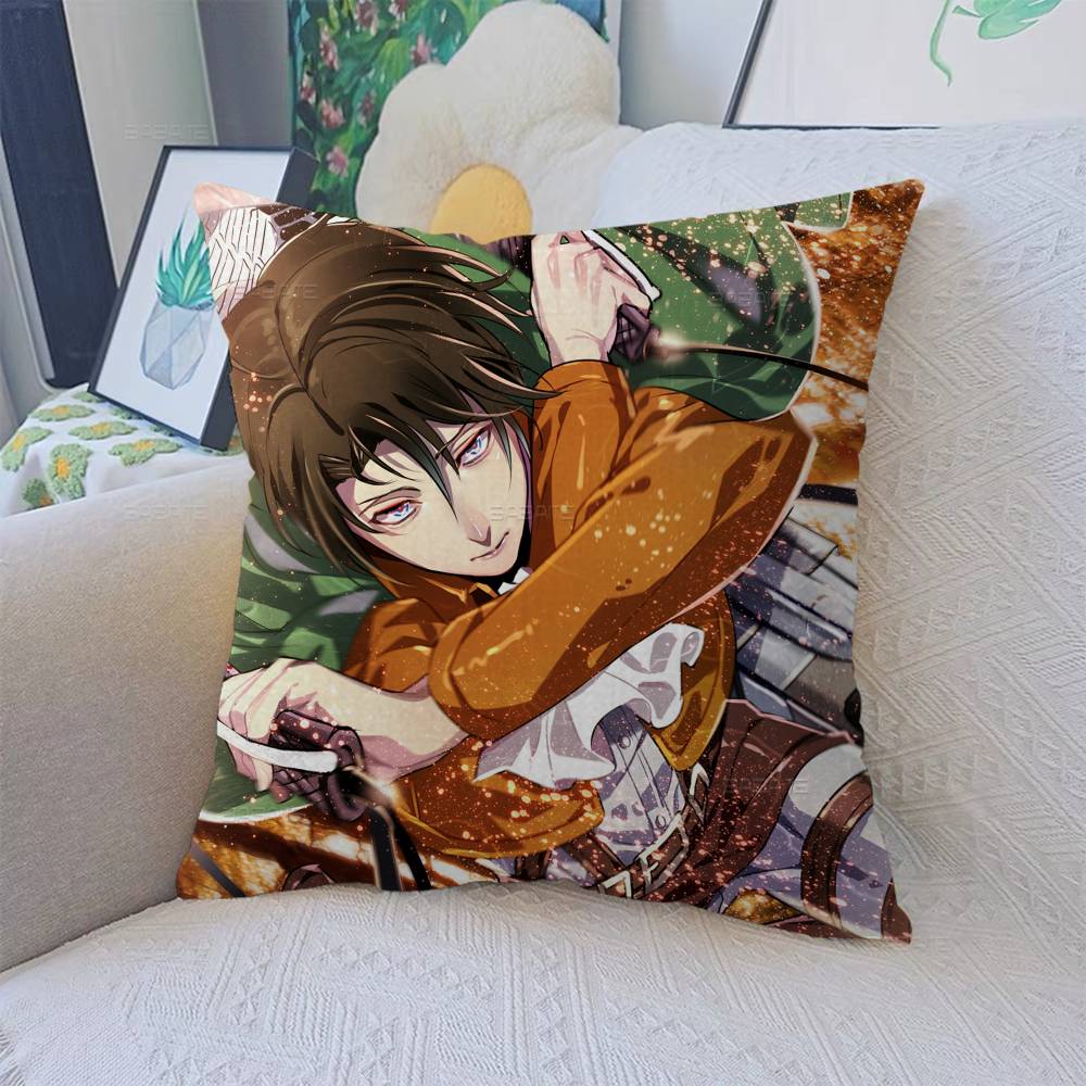 Japanese Manga A-Attack O-On T-Titan Cushion Cover Decorative Pillow Sofa Home Decor Case Pillow Cases