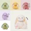 Plüschtier für Mädchen, Kindergeschenk, weiche Tierpuppe zum Geburtstag und zum Kuscheln
