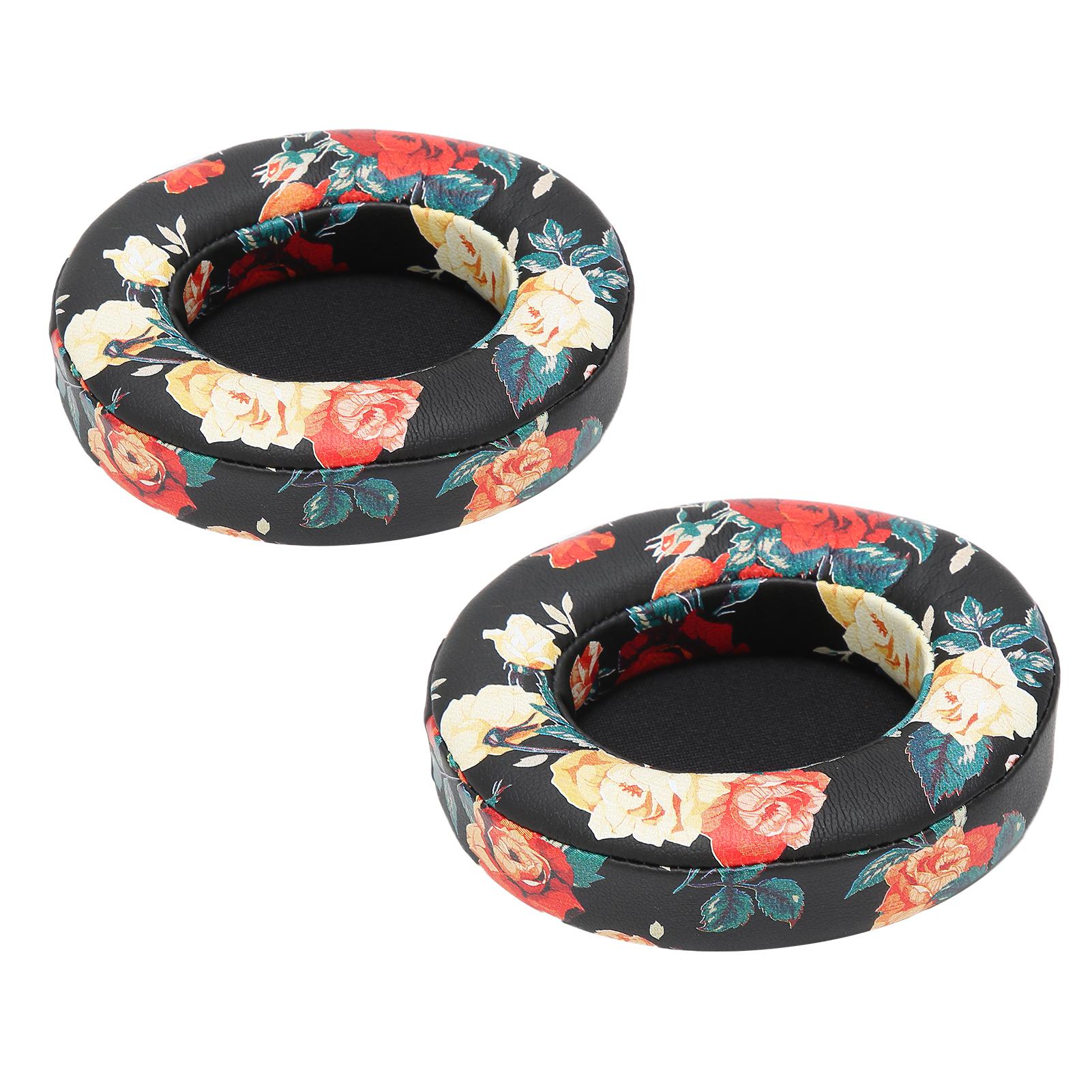 

2Pcs Headphone Earpad Headset Ear Cushion Replacement Part for Monster Studio 2.0 чорний