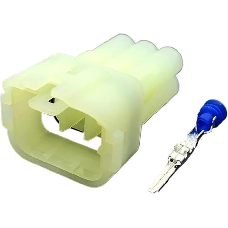 1 Set 6 Pin HM 090 Automotive Motorcycle Electrical Connector Female Or Male Socket For 6189-6171 6180-6181(Army green,5 Sets)