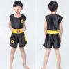 Free Combat Dragon Kick Boxing Suit Vest Sanda Uniform MMA Muay Thai Shorts and T-Shirts  Kids