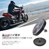 White Plastic Reflector Round Reflector (1 Pair) Bike Reflector Motorcycle Reflector Reflective Warning Reflector Easy Installation