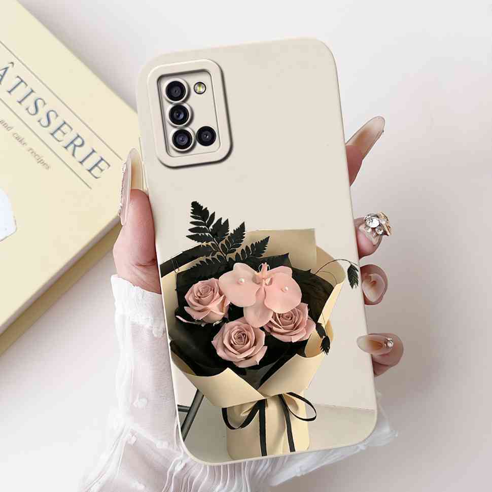 For Samsung Galaxy A31 6.4" Case Cute Cartoon Cat Soft Silicone Back Cover For Samsung a31 A31 SM-A315F 6.4" Protective Cases