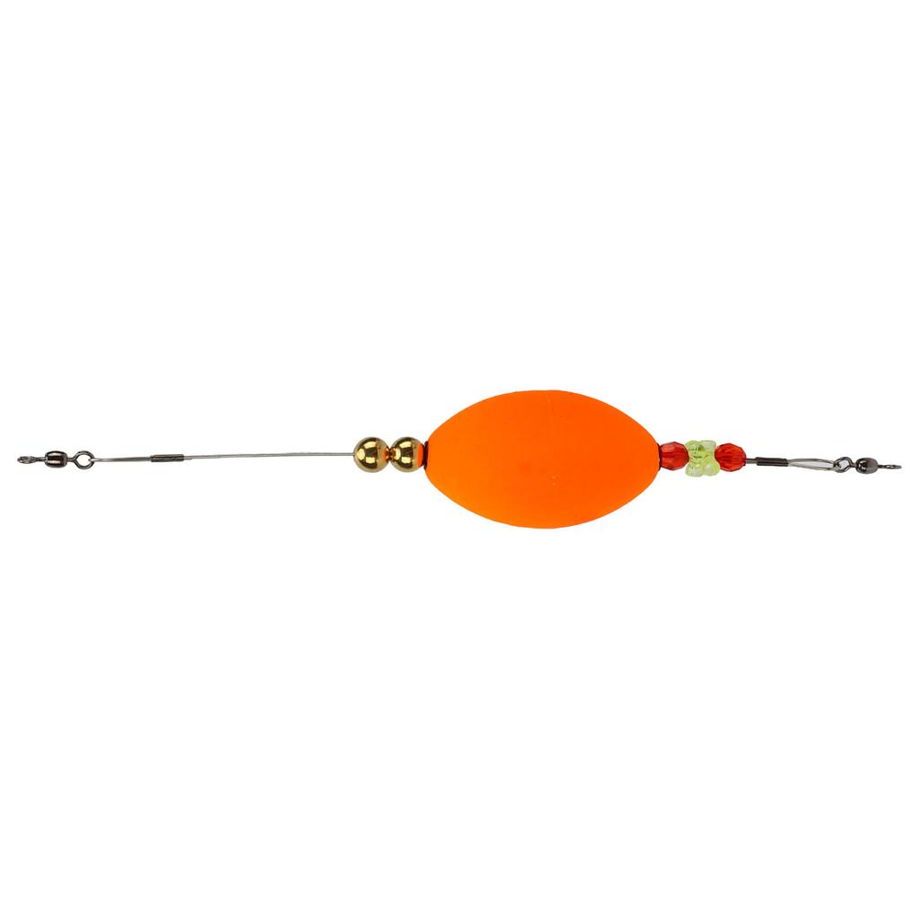 Roter Fisch Korkpose Angelgerät Hohe Empfindlichkeit Langlebiger Pose Stick für Tiefwasser Orange