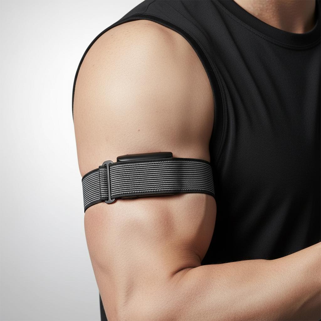 Cinturino Sportivo in Nylon da 40mm per Amazfit Helio Cinturino Cinturino Fitness Tracker Cinturino per Bicipite Braccialetto Regolabile Cinturino di Ricambio per Polso