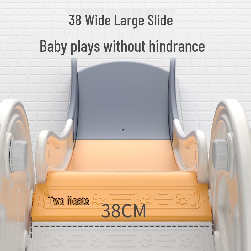 Zilaiqu Kids' 2-in-1 Slide & Swing Set