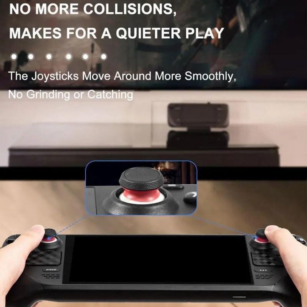 Silicone Silicone Protective Ring Reduce Noise Rubber Joystick Ring  For Steam Game Joystick
