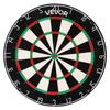 Dart Board, High-Grade Self-Healing Sisal Fiber Dartboard with Staple-Free Bullseye, Blade Wire & Rotating Number Ring, 450mm Professional Dartboard