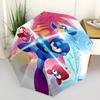 1 Stück Mega Man Automatisches Öffnen Faltbarer Outdoor-Regenschirm - 8 Speichen Eisenrahmen, Geeignet für Fans, Reisen, Täglichen Gebrauch, Geschenk für Mega Man Enthusiasten.