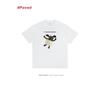 Trendy Oversized Cartoon Lamb Print Unisex T-Shirt - Round Neck, Short Sleeve