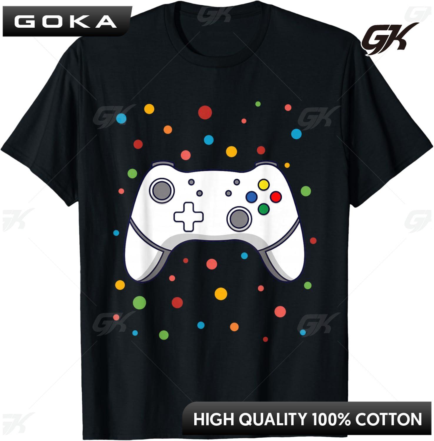 

Dot Day Shirt Polka Dots Dotted Gaming Kids Boys Youths Printed Graphic TShirt Casual Fashion Round Short Sleeved Tops 4XL
