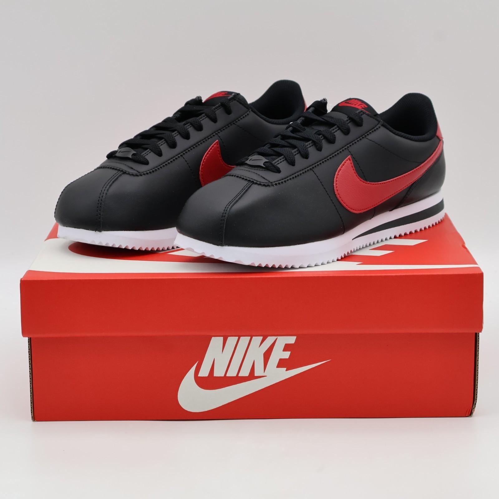 DM4044-004 Nike Cortez Кожаные Bred (Мужской) 10