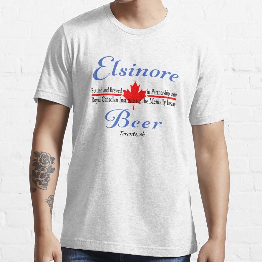 Cotton T-Shirt Strange Brew Elsinore Beer Evil Brewmeister Smith Unisex T-Shirt L