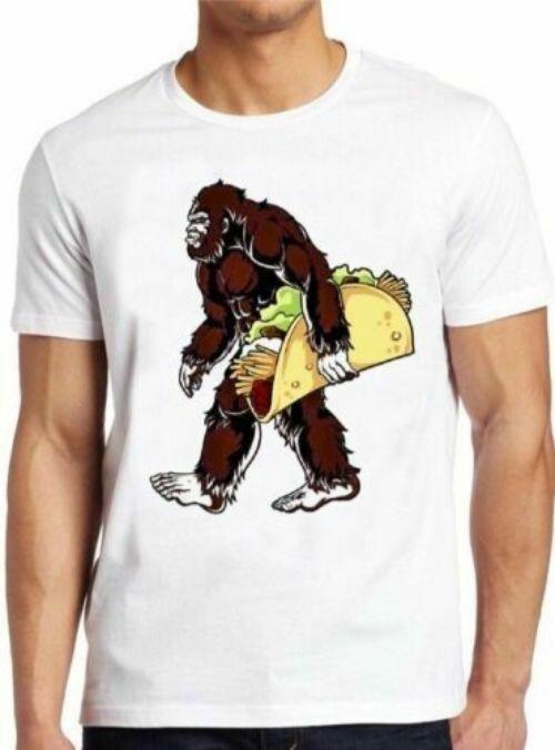 Bigfoot Sasquatch Funny Camping Taco Cool Tee T Shirt M168 XXXXL