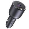 Ugreen Ec705 Autoladegerät 130W 2X USB-C 1X USB-A - Grau