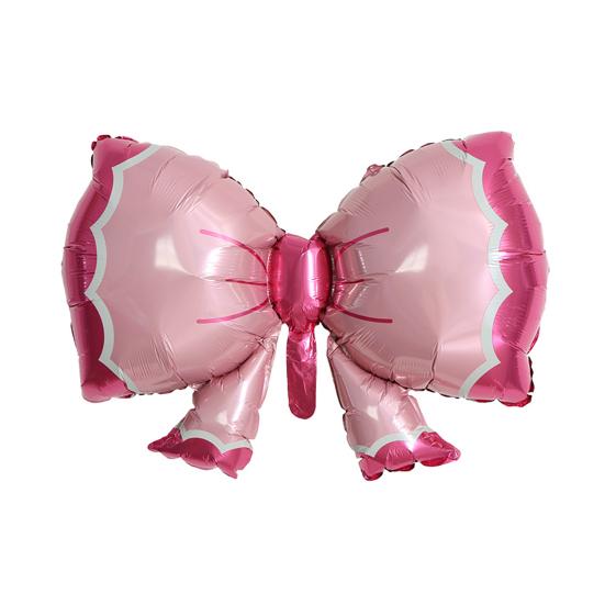 29 Inch Giant Bow Balloon Large Aluminum Foil Balloons for Birthday Party Bachelorette Bridal Engagement Wedding Anniversary Supplies
