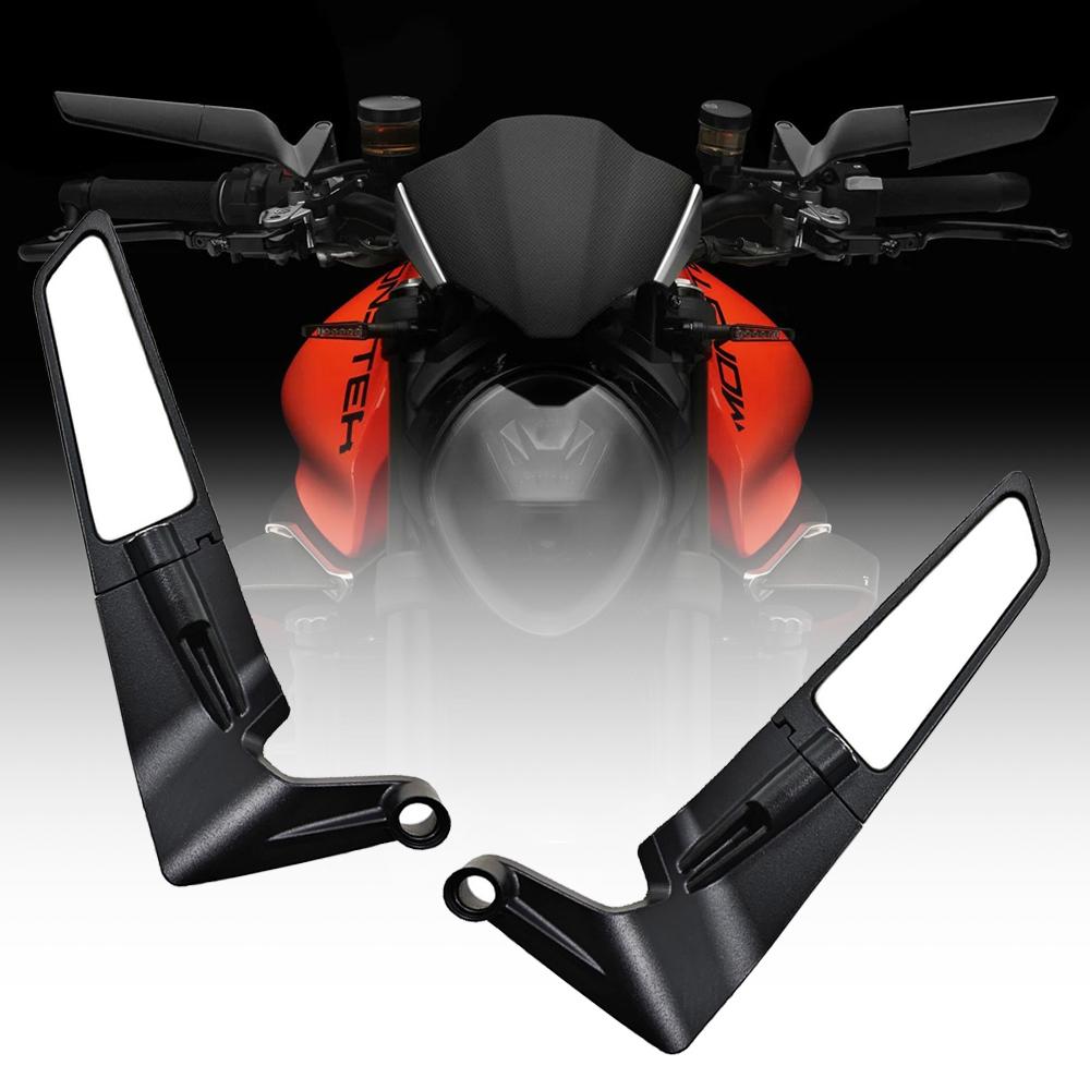 Motorcycle Rearview Mirror Modification Motorcycle  Fixed Wing Suitable for Kawasaki Yamaha Honda Ducati Bike Side View Mirrors