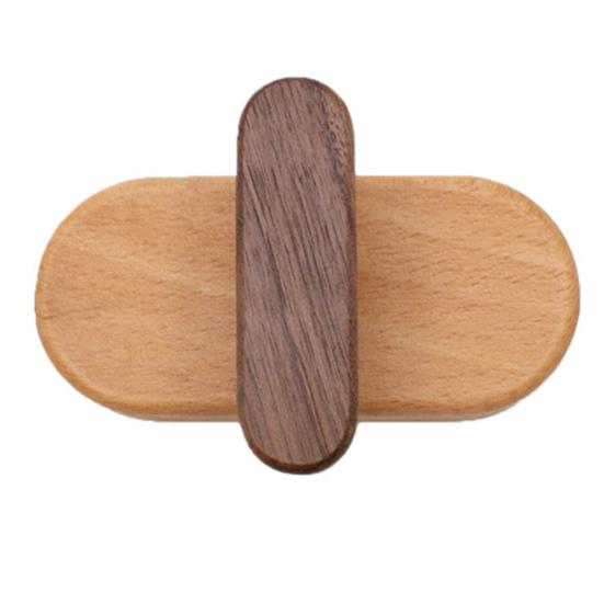 Wood Wall Hook Natural Wooden Wall Mounted Coat Hanger Rustic Heavy Duty Entryway Hat Hook for Hanging Purse Towels Clothes Backpack