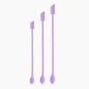 3Pcs/set Soft Empty Bottle Scraper Double-Headed Cosmetic Spatula Set  Face Mask Application