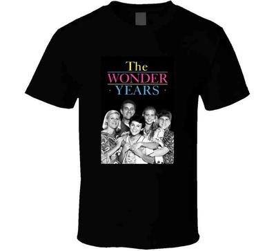Maglietta The Wonder Years Serie TV Retro Anni '90 Sitcom Televisiva T-Shirt