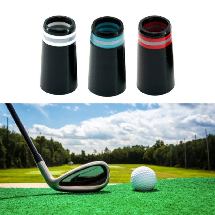 10Pcs Golfs Iron Ferrules, Golfs Tapered Ferrule for Parallel Shaft, Collared Rubber Ferrules with Rings for Golfs Iron