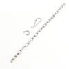 Universal Toilet Flapper Lift Chain Replacement Adjusted Toilet Flapper Chain With Hook and Rings Easy to Install