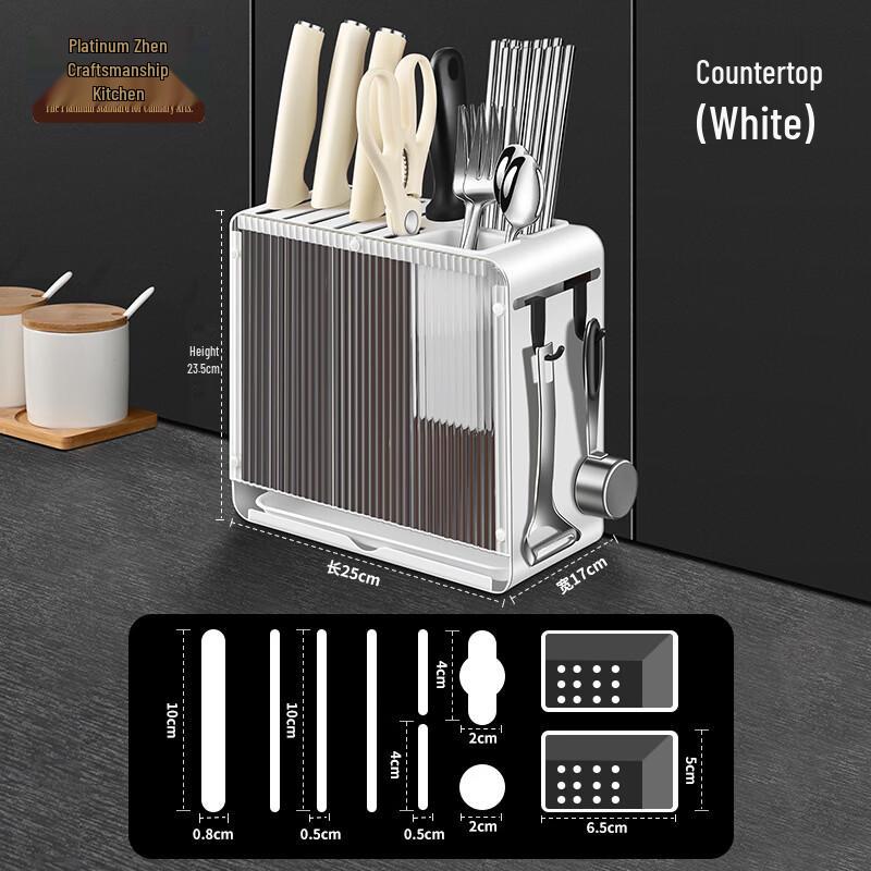 Bozhen Craftman Multi-functional Kitchen Knife Holder
