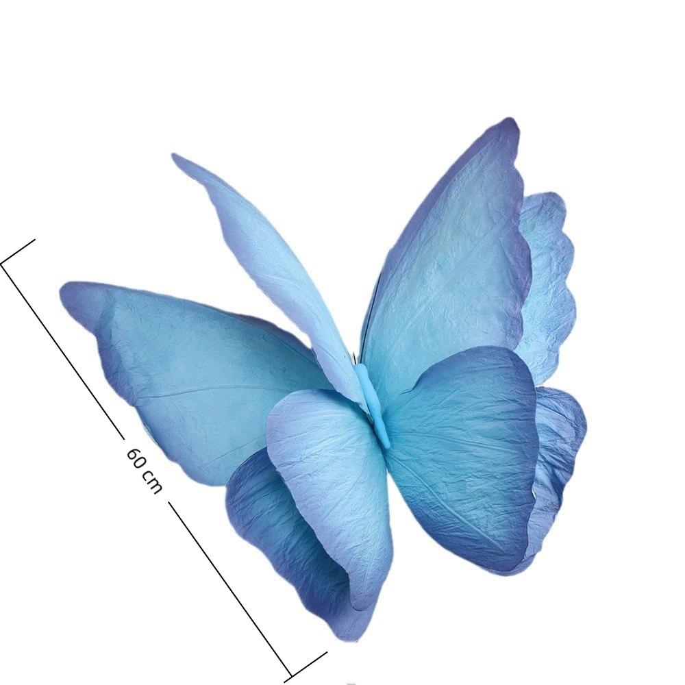 Large Artificial Butterfly Outdoor 3D Butterfly New Fake Butterfly Wedding Centerpiece