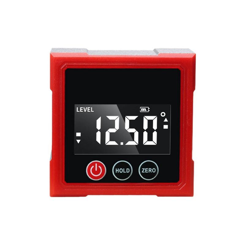A95I-Digital Inclinometer Magnetic Digital Angle Gauge Bidirectional Laser Electronic Protractor Electronic Gradienter