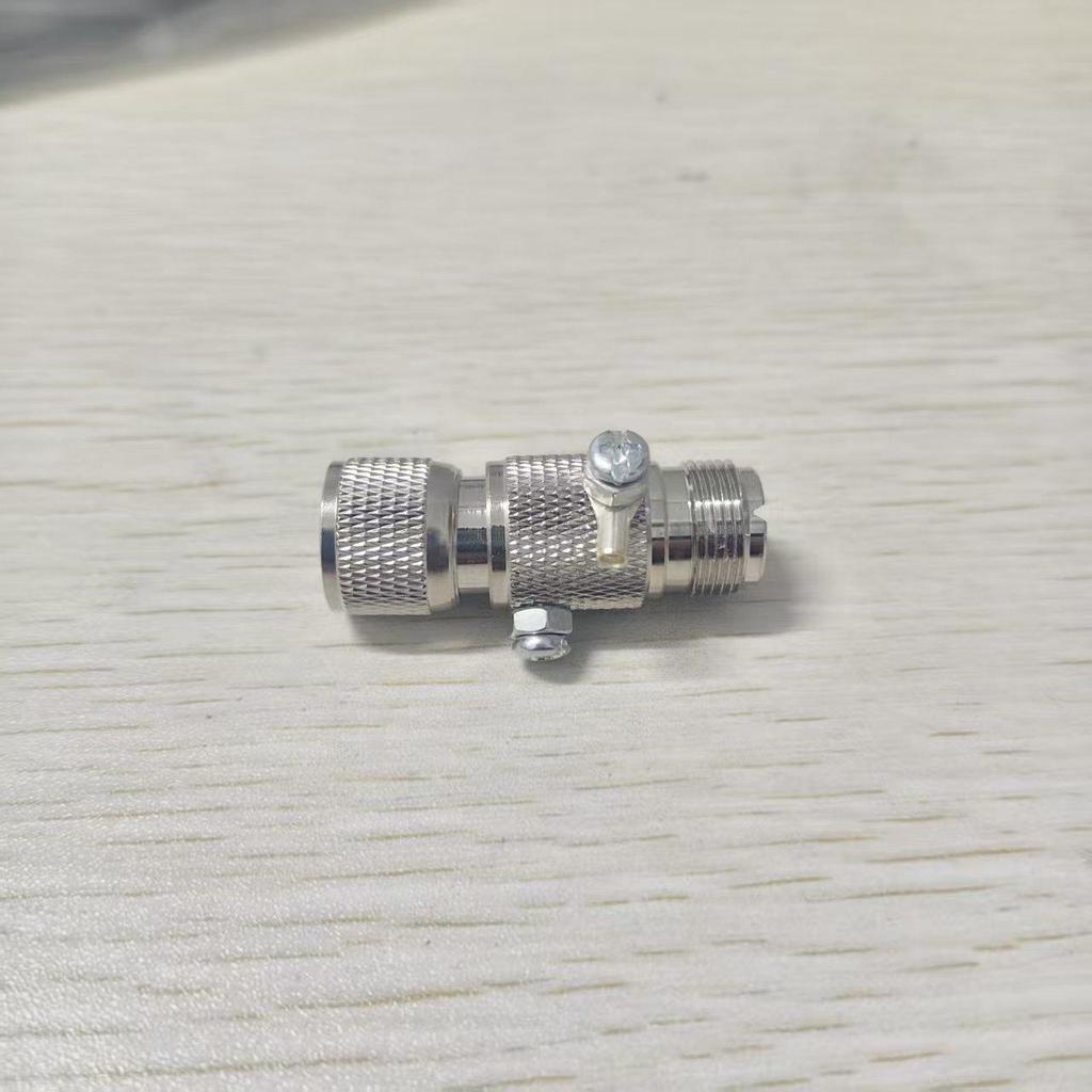 All-Copper UHF Male To Female SL16-JK Lightning Arrester Surge Protector for Antenna Feeder