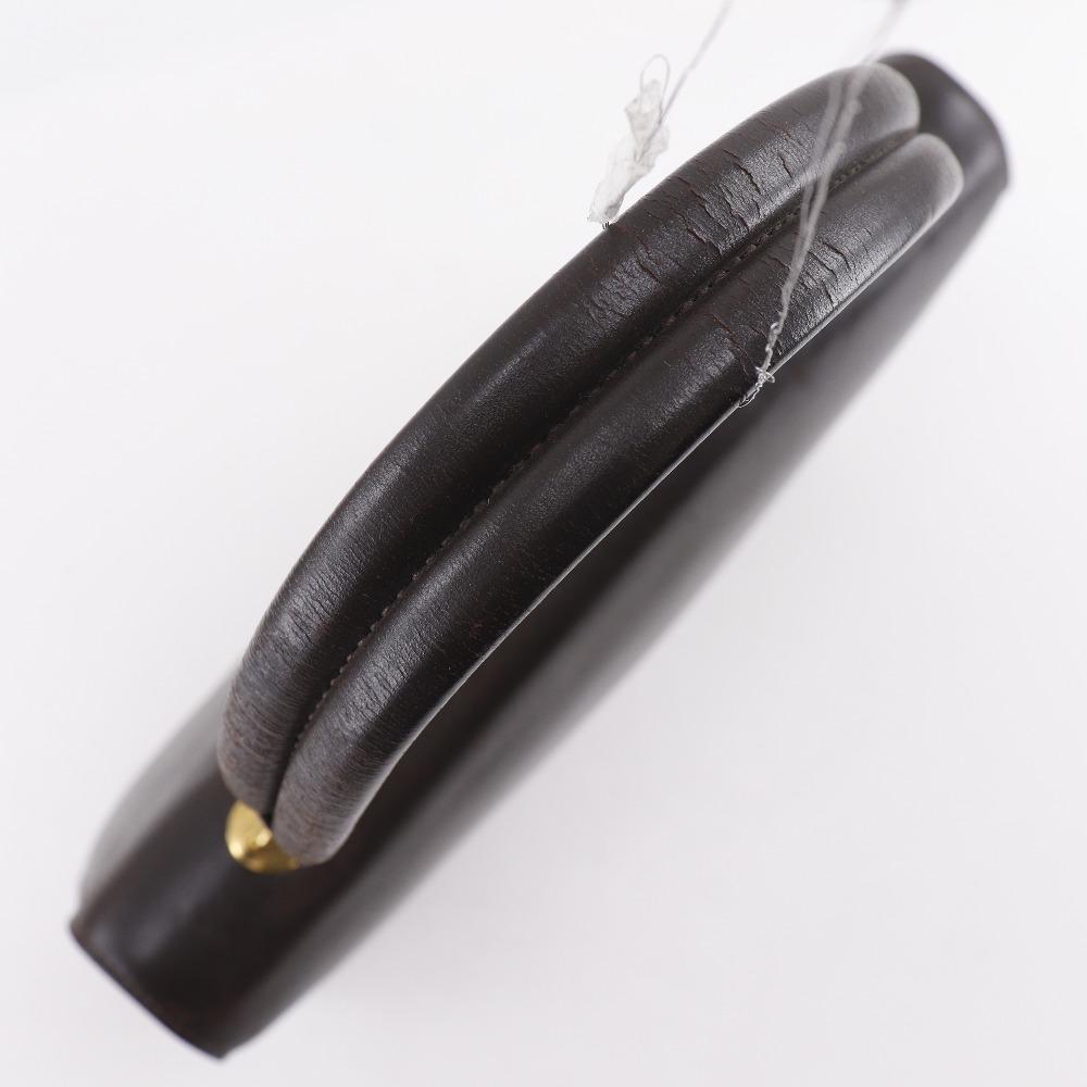 Hermes Paronniere Handtasche vintage Braun Box carf Damen Gebraucht