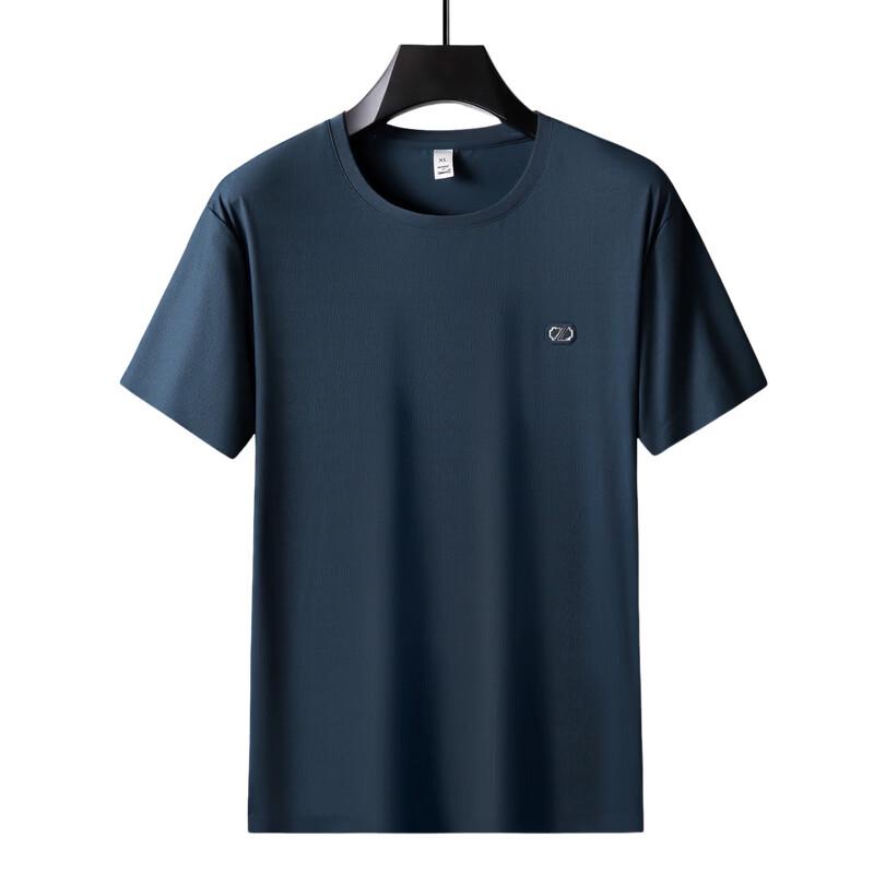 Herren Plus Size Rundhals Kurzarm T-Shirt