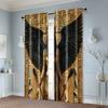 2pcs, Curtains&Window Treatment 2D print with the goddess Isis_ pharaohs and hieroglyphics Polyester (without rod) Festive Use