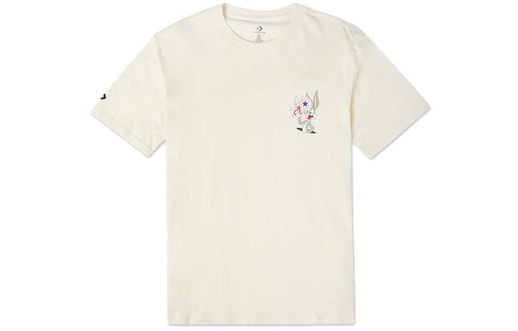 Converse x Bugs Bunny , T Shirt Men s Milk White 10021413-A01 M