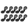 100pcs Black/White/Red Shade Cloth Clips Locking Grips Sun Shade Fasteners Plastic Clips  Shade Net