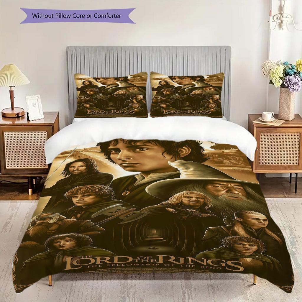 Hobbit Journey Bedding 1 Duvet Cover 2 Pillowcase Without Core Christmas Birthday Gift Soft And Comfortable Duvet Cover And Pillowcase