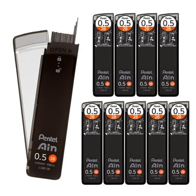 Pentel Sharp Lead Pentel Ein 0.5mm 2B 10 Pieces C285-2B