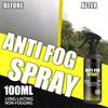 Windshield Clear Spray - Car Glass Defogger, Window -Fog Agent For Car Interior, Instant Visibility Enhancer, -Fog Solution, Long-Lasting Clear 100ML