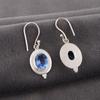 Tanzanite Gemstone Jewelry, 925 Solid Sterling Silver Earrings, Handmade Amazing Silver Earrings Gift For Women