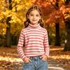 Boys Girls Kids Long Sleeve Hooded Sweatshirt with Pocket Color Casual Pullover