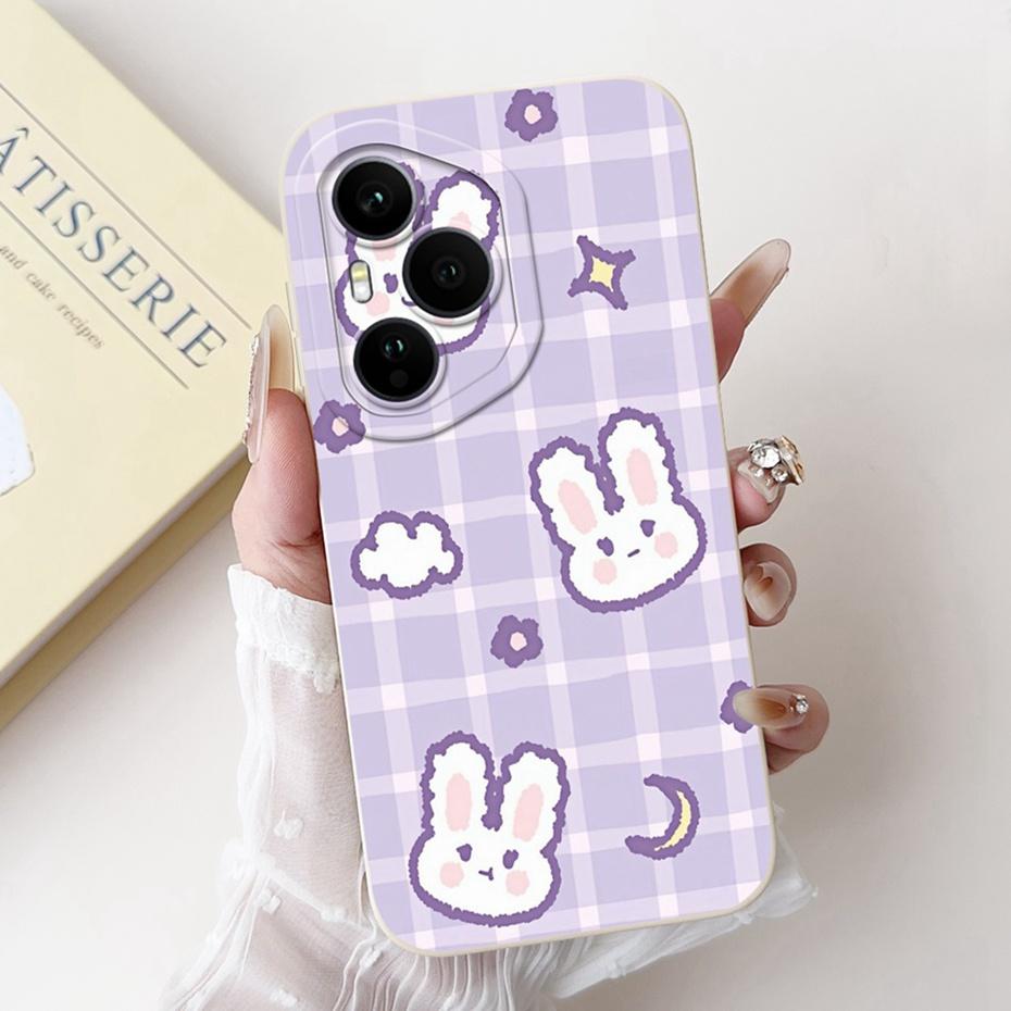 Cute Cartoon Phone Case For Honor 400 Pro Honor400 Soft Silicone Shockproof Cover For Honor 400 400Pro 5G Cases Bumpers
