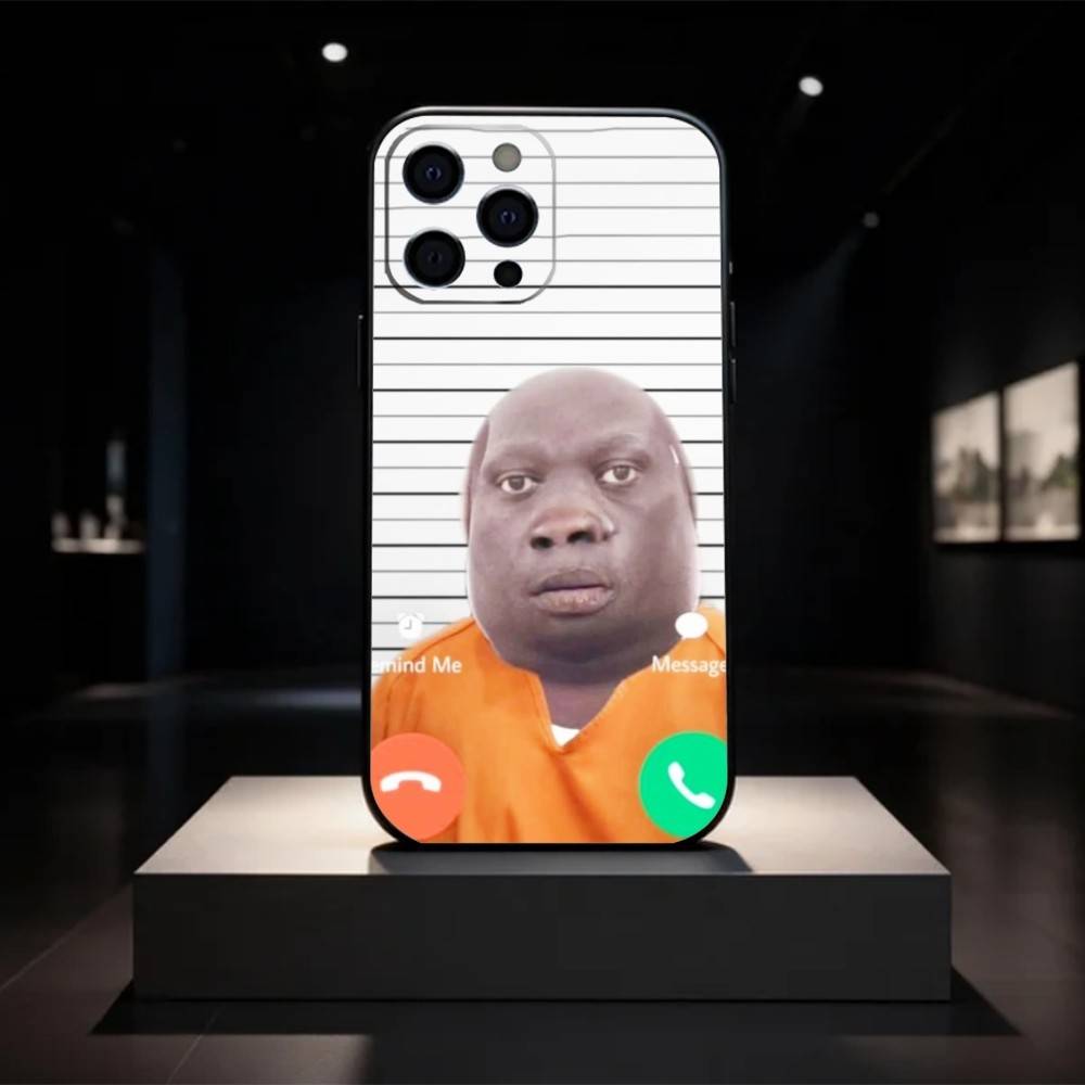 J-John Pork is Calling Answer Call Phone Case Silicone Soft For IPhone 17 16 15 14 13 12 11 X XR Plus Pro Max Plus