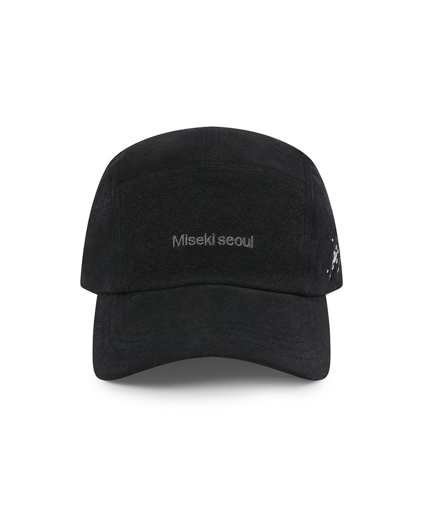 MISEKI SEOUL Hotfix Logo Ball Cap Black