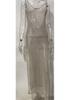 Sexy Mesh See-Through Backless Sleeveless Beach Dress