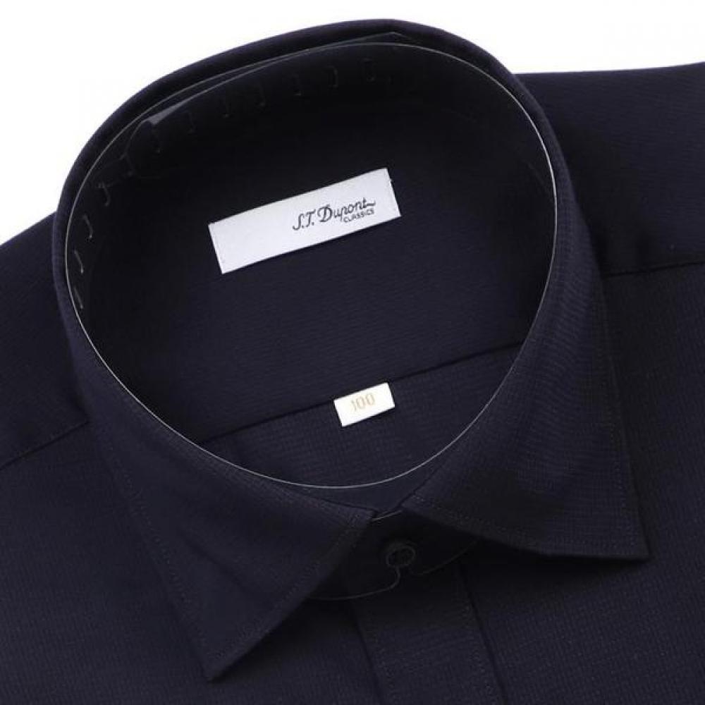 S.T. Dupont 25mm Comfortable Mesh Stretch Short Sleeve Shirt Se5mm105ny