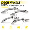 4X Front Right Rear Left Exterior Door Handle Chrome For 2008-2012 Honda Accord