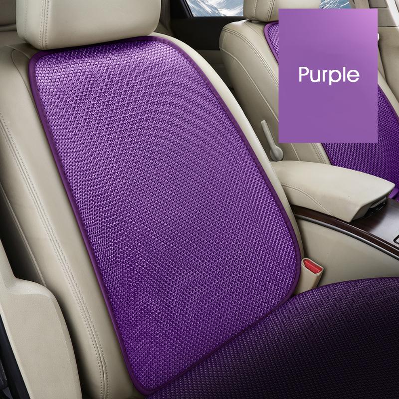 Coprisedile per Auto Estivo Traspirante Seta Ghiacciata Antiscivolo Protezione Sedile Auto Pad Universale per Uomo Donna Accessori Interni Auto