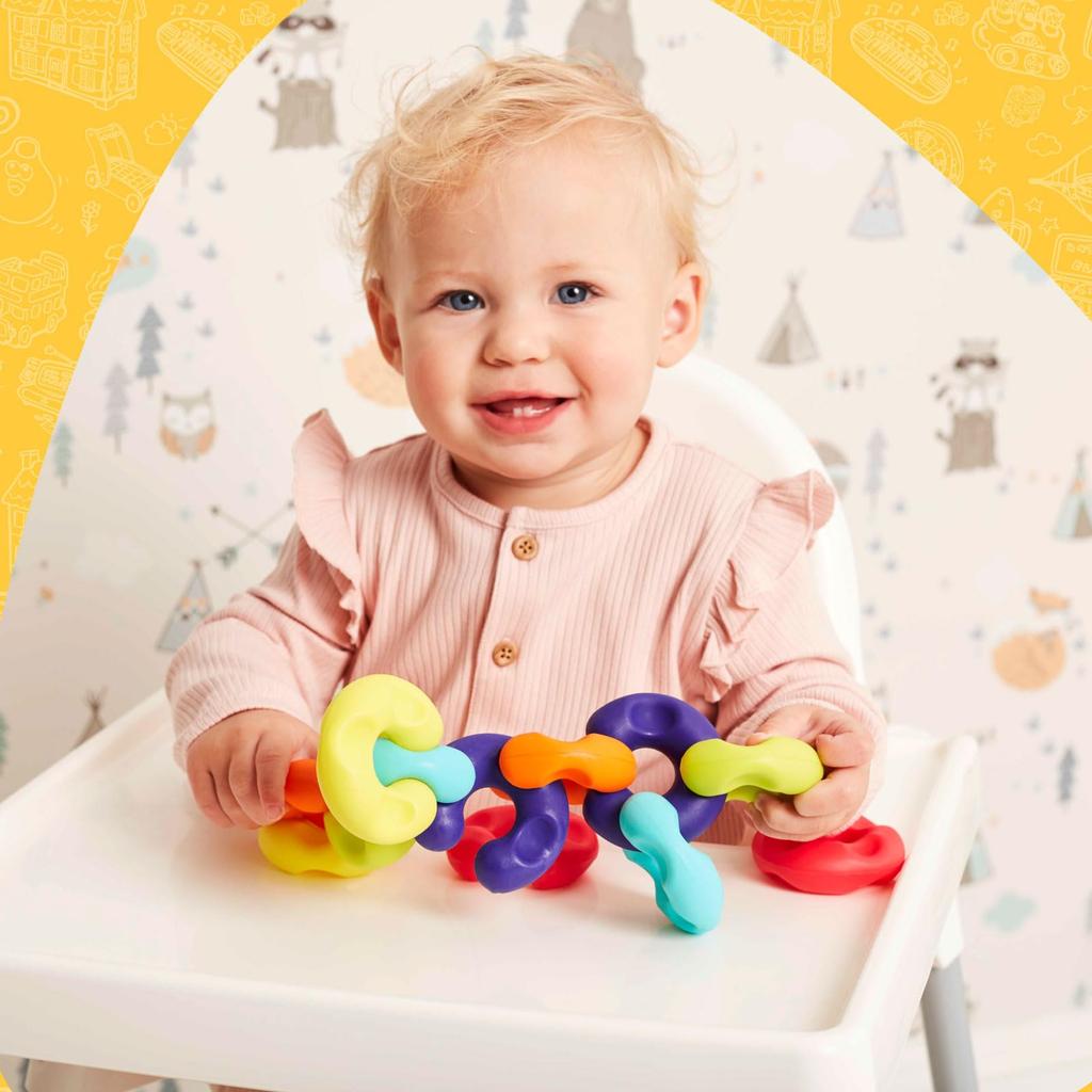 Early Learning Centre Chain Link Blocks, Connectable, Baby Gift, 147734, Authentic