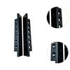 Billiard Cue Rack Compact Wood Wall Mounted Holder Organizer for Pool Bar Club Home Game Room Storage