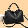 Luxury Large Capacity Solid Color Genuine Leather Women Tote Bags Fashion Women Shoulder Crossbody Bag Female Handbag Sac A Main